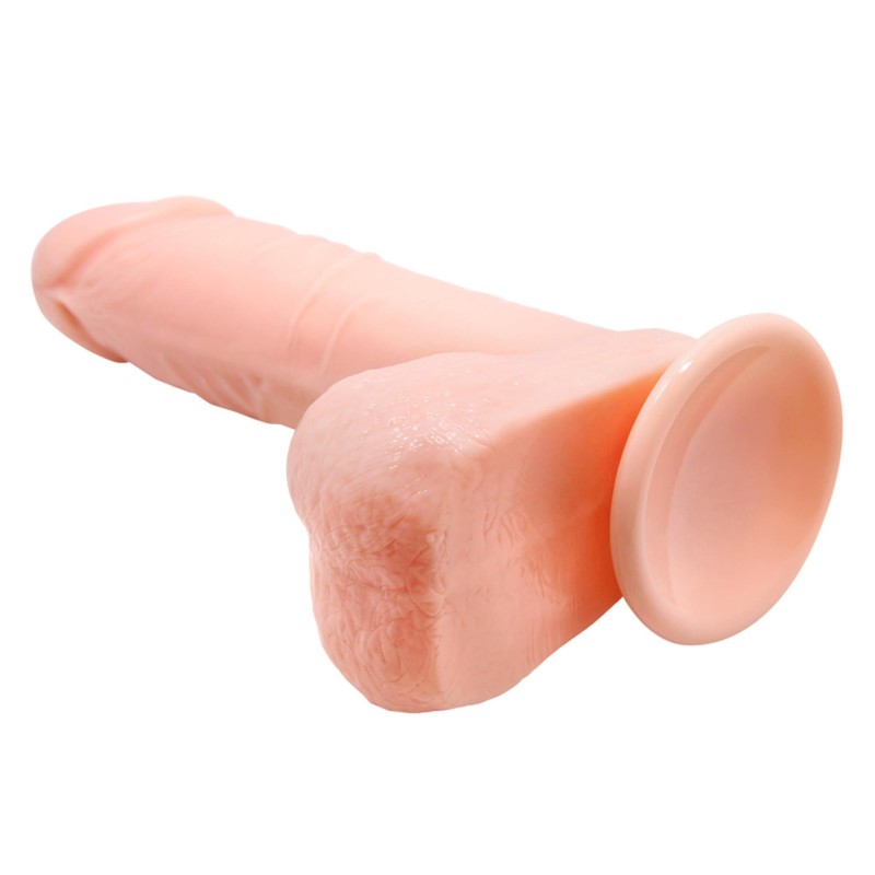 Realistyczne miękkie dildo z przyssawką 19,5 cm